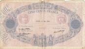France 500 francs 500 Francs - Blue and Pink - 05-05-1930 - Serial L.1262 -
