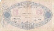 France 500 francs 500 Francs Blue and Pink - 18-05-1933- Serial G.2212 -