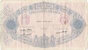 France 500 francs 500 Francs Blue and Pink - 14-05-1936- Serial C.2274 -