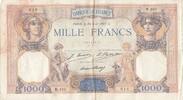 France 1000 francs 1000 Francs Ceres and Mercury - 24-08-1927 - Serial M.483 -