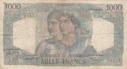 France 1000 francs 1000 Francs Minerva - 11-03-1948 - Serial T.386 -
