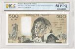 France 500 francs 500 Francs - Pascal - 03-03-1988 - Serial C.273 - PCGS 58 PPQ -