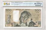 France 500 francs 500 Francs - Pascal - 05-11-1987 - Serial Q.268 - PCGS 66 PPQ -