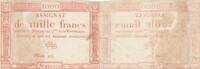 France 1000 francs 1000 Francs 18 Nivose n III (7.1.1795) - Sign. Lehord -