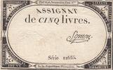 France 5 livres 5 Pounds - 10 Brumaire Year II (31.10.1793) - Sign. Symon - Serial 12655 -
