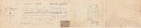 France 43 francs 43 francs - Bank cheque receipt - La Littorale - 24-11-1910 -