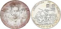 France 100 francs 100 Francs Silver Liberation of Paris 1944 - 1994 - Silver -
