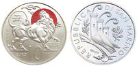 San Marino 10 Ox - 10 Euros Colour 2022 - Chinese Astrology -