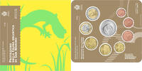 San Marino BU Euro 2023 box with 5 € Silver - Protection of the fauna and flora -