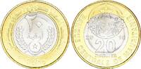 Mauritania 20 ouguiya 20 Ouguiya - Arms - 1435 (2014) - Bimetal -