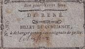 France 20 sols 20 Sols - Sarthe - Commune de René - 1792 -