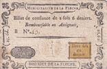 France 2 sols 2 Sols 6 Deniers - Sarthe - Municipalité de la Flèche - Serial B - 1791 -