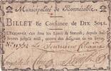 France 10 sols 10 Sols - Sarthe - Municipalité de Bonnetable - 1792 -