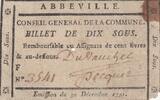 France 10 sous 10 sous - Somme - Abbeville County Council - 1791 -