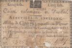 France 5 sols 5 sols - Somme - Voluntary and useful council Abbeville - 1792 -