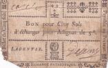 France 5 sols 5 sols - Tarn et Garonne - Commune de Puylagarde -
