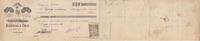 France 14 francs 14 francs - Bank cheque receipt - Oils and soaps - 1914 -