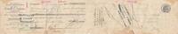 France 13 francs 13 francs - Bank cheque receipt - Fenaille & Despeaux - 1907 -
