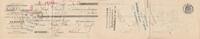 France 12 francs 12 francs - Bank cheque receipt - Fenaille & Despeaux - 1908 -