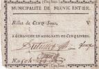 France 5 sous 5 Sous - Municipality of Neuvic Entier - Haute Vienne - n°504 -