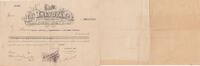 France 25.10 francs 25.10 francs - Bank cheque receipt - La prévoyance - 1917 -