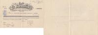 France 25.10 francs 25.10 francs - Bank cheque receipt - La prévoyance - 1912 -