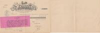 France 35.20 francs 35.20 francs - Bank cheque receipt - La prévoyance - 1915 -