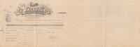 France 35.20 francs 35.20 francs - Bank cheque receipt - La prévoyance - 1913 -