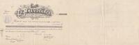 France 25.10 francs 25.10 francs - Bank cheque receipt - La prévoyance - 1913 -
