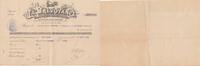 France 35.20 francs 35.20 francs - Bank cheque receipt - La prévoyance - 1912 -