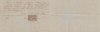 France 200 francs 200 francs - Bank cheque receipt - Balance for work - 1883 -