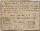 France 10 sous 10 sous - Vienne - Poitiers - 1791 -