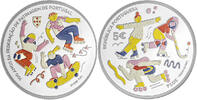 Portugal 5 100 years of the Skating Federation - 5 EUROS 2024 Proof Colour -