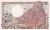 France 20 francs 20 Francs - Fisherman - 17-05-1944- Serial V.125 -