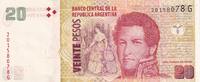 Argentina 20 pesos 20 Pesos - Juan Manuel De Rosas - Boats - ND (2003) - Serial G -
