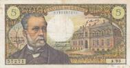 France 5 francs 5 Francs Pasteur - 06-02-1969 - Serial A.93 -