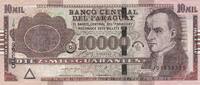 Paraguay 10000 guaranies 10000 Guaranies J.G Rodriguez de Francia - 2022 (2024) - Serial J -