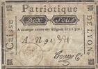France 10 sous 10 sous - 1791 - Department Rhone - Patriotic fund of Lyon -
