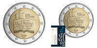 San Marino 2 euros 50th anniversary of the Declaration of the Rights of Citizens - 2 Euros Commémo 2024 -