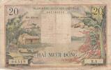 Vietnam South 20 dong 20 Dong - Hai Muoi Dong - Farmer - Serial X.1 - 1956 -