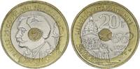 France 20 francs 20 Francs Pierre de Coubertin - 1994 - VF - Bimetal -