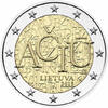 Lithuania 2 2 Euros Commémo. 2015 - Lithuanian language -