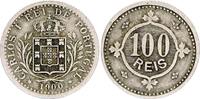 Portugal 100 reis 100 Réis Charles Ist - 1900 -