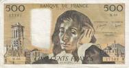 France 500 francs 500 francs - Pascal - 04-11-1976 - Serial M.66 -