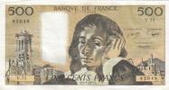 France 500 francs 500 francs - Pascal - 03-02-1977 - Serial V.71 -
