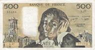 France 500 francs 500 francs - Pascal - 05-10-1978 - Serial X.97 -