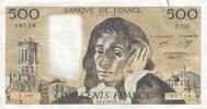 France 500 francs 500 francs - Pascal - 07-06-1979 - Serial S.99 -