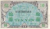 Japan 10 yen 10 Yen - Allied Military Currency - 1945 - Letter B -