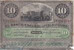 10 pesos 1896 Kuba 10 Pesos - Agriculture - 1896 - F - P.49b IV / S
