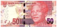 South Africa 50 rand 50 Rand - Nelson Mandela - Lion - 2015 -